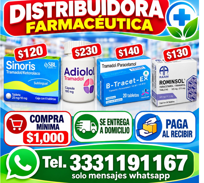 Información de productos de tramadol